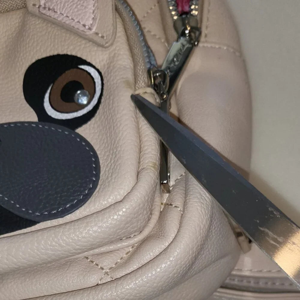 Betsey Johnson French Bulldog Backpack Mini Pug Pup Dog - Picture 13 of 16